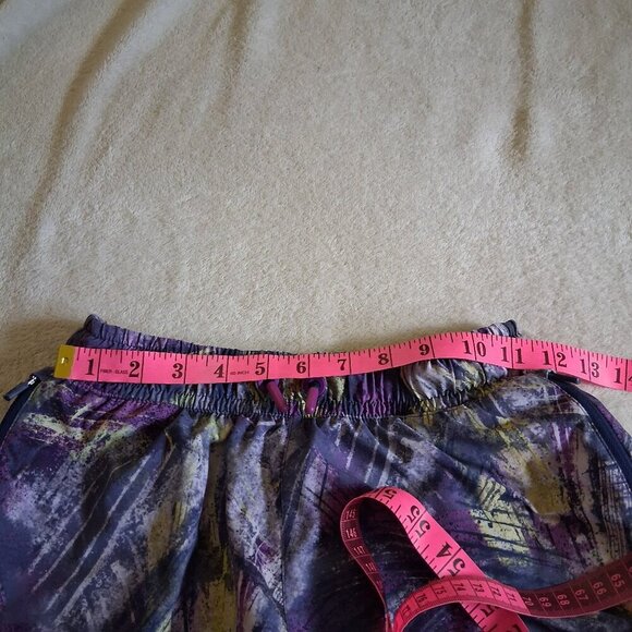 Athleta Simone Biles Girls XL 14 Purple Gray Athletic Shorts - Picture 9 of 12